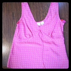 Isaac Mizrahi Silk Tank, NWT